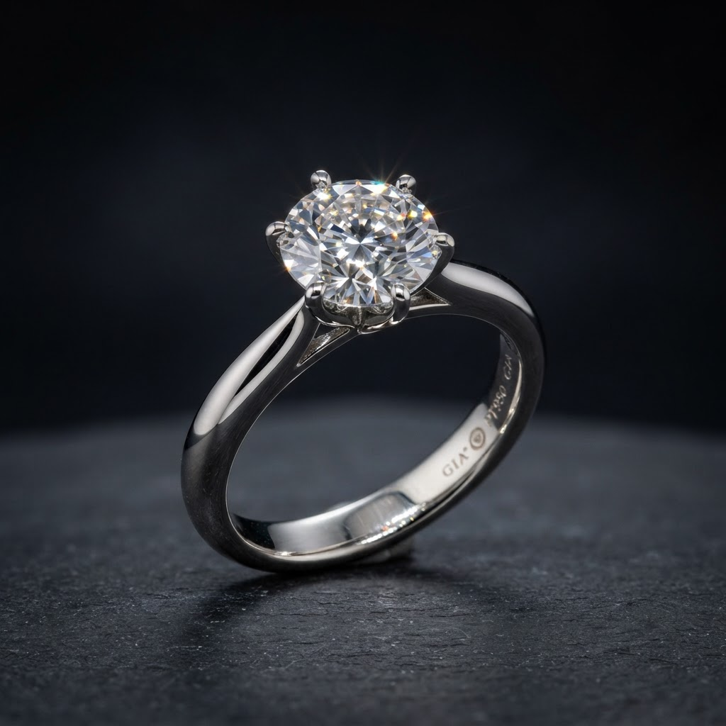 Pink Diamond Ring